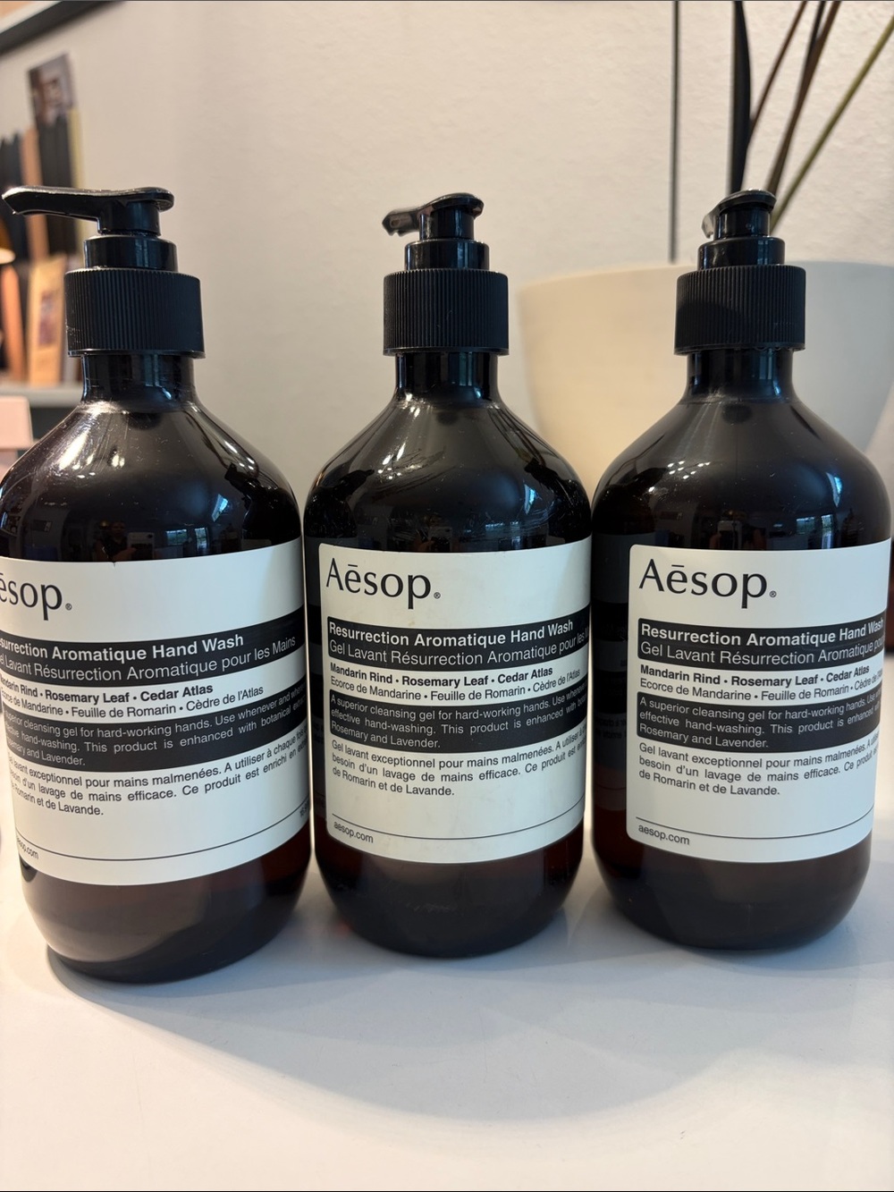 Aesop Resurrection Aromatique Hand Wash-$35 each
